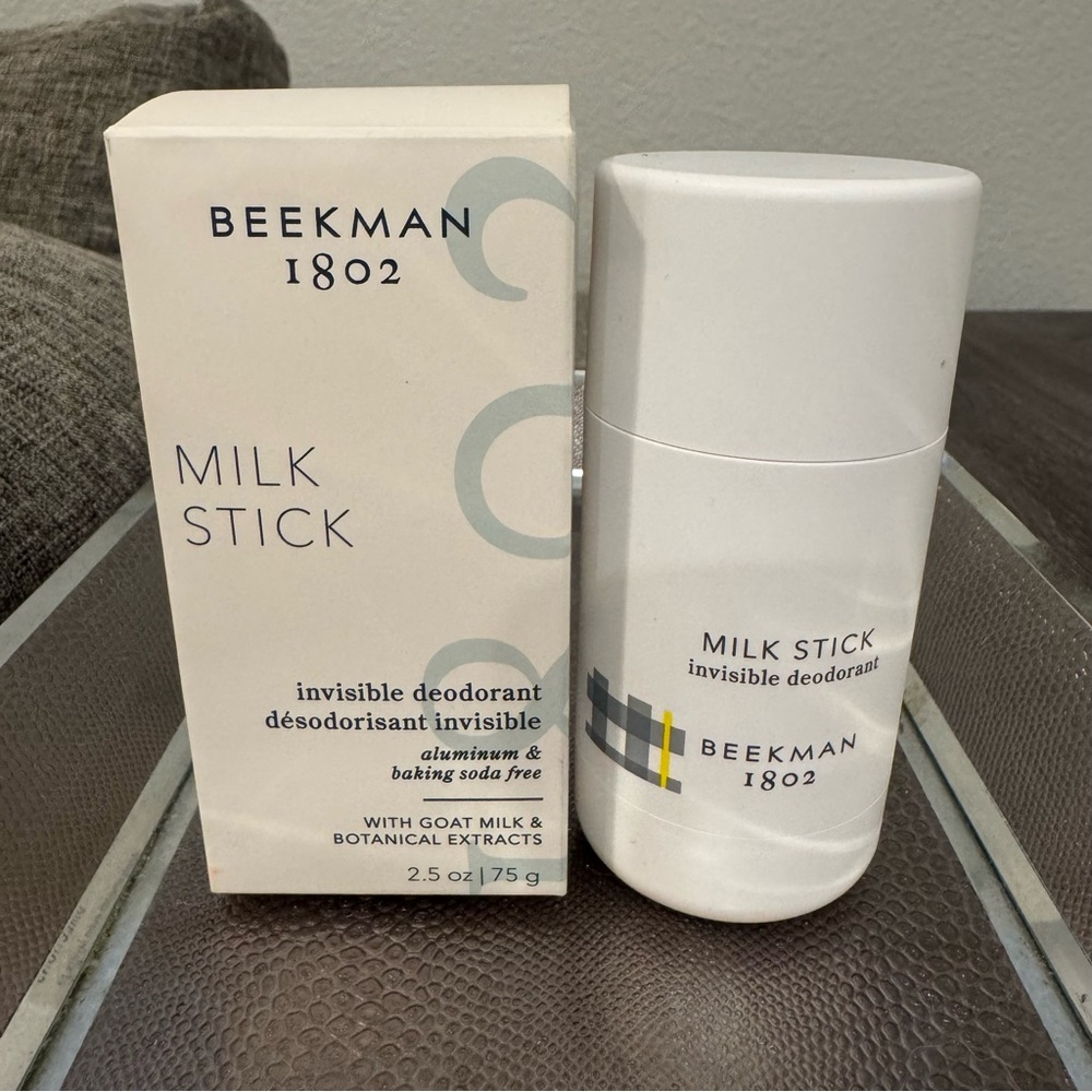 Beekman 1802 Milk Stick Invisible Deodorant - NEW